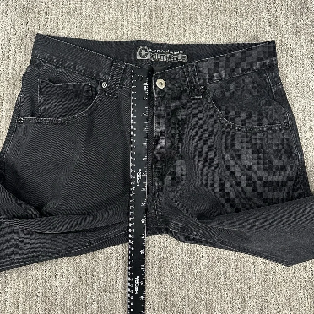 Vintage Y2K Southpole‎ Black Jeans Men's 34 (Fits 34x32) Baggy Skater